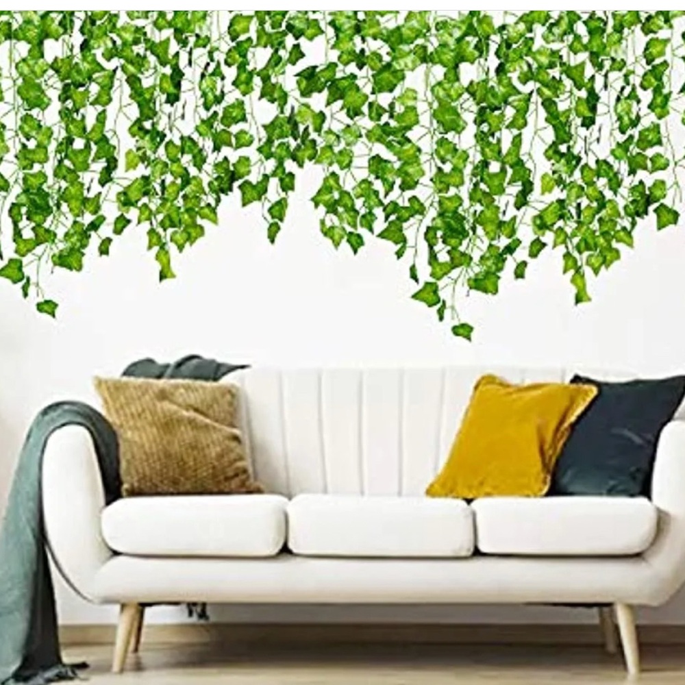 Artificial Ivy Garland - Lush Green Leaves
